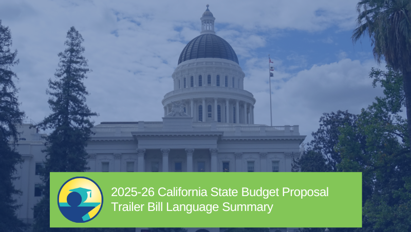 2025 26 California State Budget Proposal Trailer Bill Language Summary