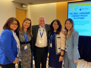 Attendees pose at the DLL Platform presentation